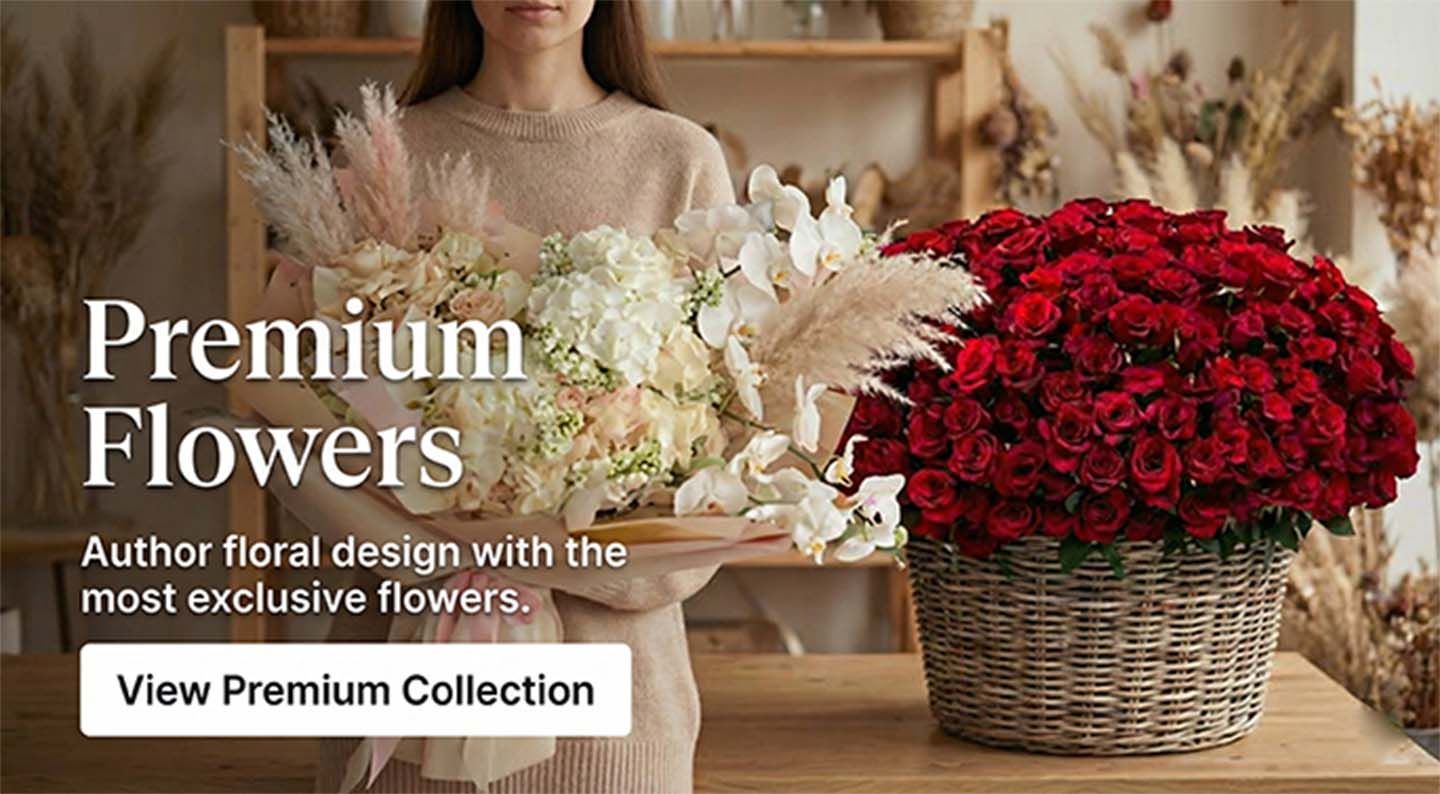 Premium flowers and exclusive designer bouquets in Palma de Mallorca.